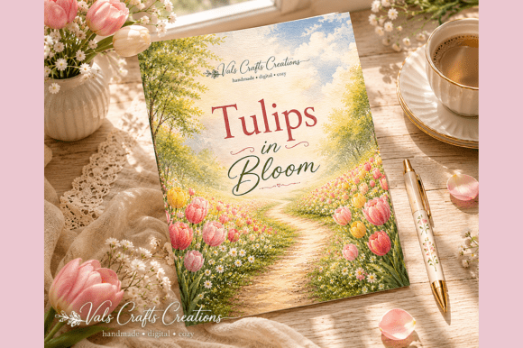 Embrace Spring with the Tulips in Bloom Vintage Floral Kit