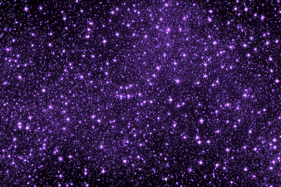Enchant Your Projects with the Purple Glitter Starry Background