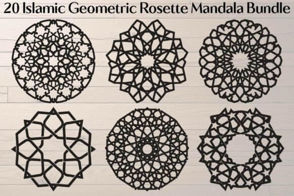 Exploring the Timeless Appeal of Islamic Geometric Rosette Mandalas