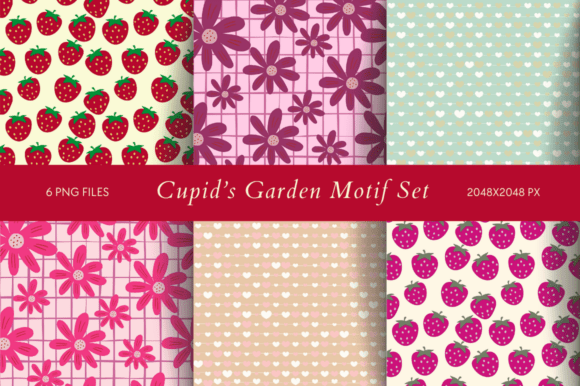 Infuse Your Projects with Playful Romance: Cupidβs Garden Motif Set