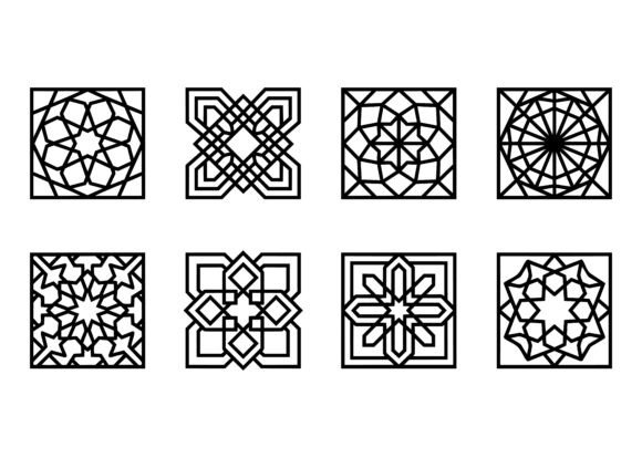 Islamic Geometric Tile Set Art: Precision Patterns for Modern Makers